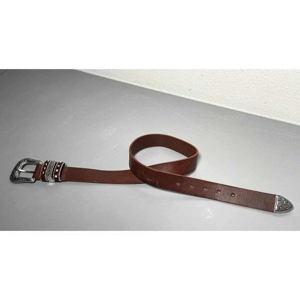 NOCONA Genuine Leather Western Cowgirl Belt Size 28‎